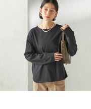 〈洗濯機可能〉オーガニックコットン ロング スリーブ TEE