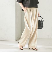 〈手洗い可能〉ヴィンテージ ライク デニム タック パンツ
