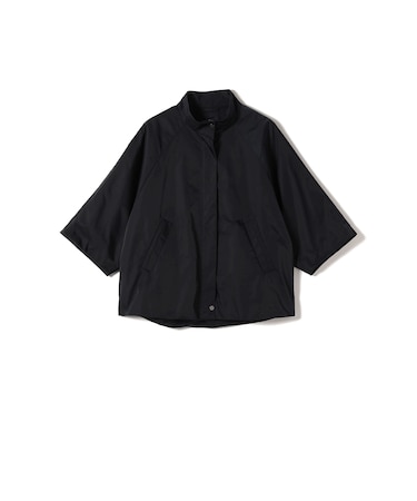 SHIPS Primary Navy Label:スタンドカラー ワイド スリーブ コート