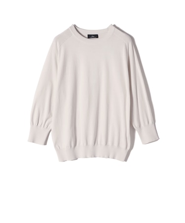 SHIPS Primary Navy Label:〈手洗い可能〉16G SUVIN プルオーバー