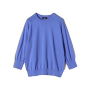 SHIPS Primary Navy Label:〈手洗い可能〉16G SUVIN プルオーバー
