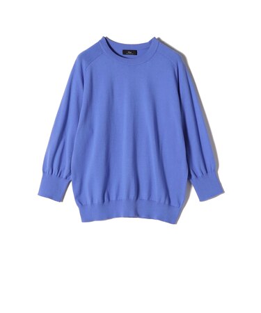 SHIPS Primary Navy Label:〈手洗い可能〉16G SUVIN プルオーバー