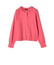 SHIPS Primary Navy Label:〈手洗い可能〉16G SUVIN カーディガン