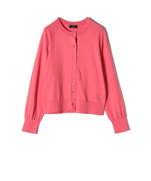 SHIPS Primary Navy Label:〈手洗い可能〉16G SUVIN カーディガン