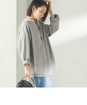 【SHIPS別注】onit: ヘンリー ネック プルオーバー