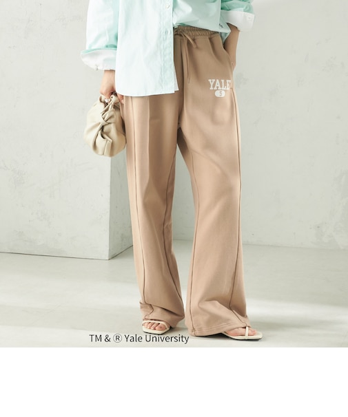 RUSSELL ATHLETIC:〈洗濯機可能〉YALE CURVE PANTS