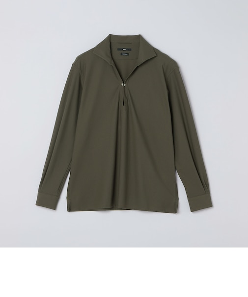 SHIPS:〈MADE IN JAPAN〉レノクロス ロングスリーブ カプリ シャツ