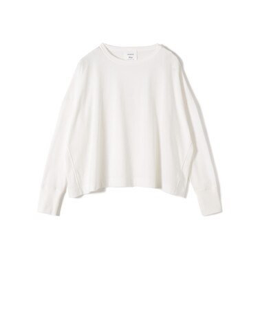 【SHIPS別注】assiette:ワイド ロング スリーブ TEE