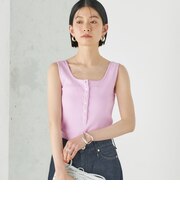 Wai＋:〈手洗い可能〉アイレット ヘンリー タンクトップ