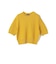 SHIPS Primary Navy Label:〈手洗い可能〉柄編み 5分袖 プルオーバー
