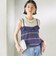 【SHIPS別注】crinkle crinkle crinkle:〈洗濯機可能〉POLO CAMI