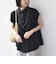 SHIPS Colors:〈洗濯機可能〉ユーロリネン (EURO Linen) フレンチスリーブ ビッグ シャツ◇
