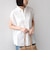 SHIPS Colors:〈洗濯機可能〉ユーロリネン (EURO Linen) フレンチスリーブ ビッグ シャツ◇