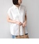 SHIPS Colors:〈洗濯機可能〉ユーロリネン (EURO Linen) フレンチスリーブ ビッグ シャツ◇