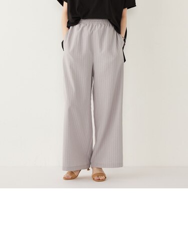 SHIPS Colors:〈手洗い可能〉ストライプ ブッチャー パンツ◇
