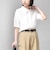 SHIPS Colors:〈洗濯機可能〉ユーロリネン (EURO Linen) ボクシー パフスリーブ シャツ◇