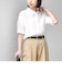 SHIPS Colors:〈洗濯機可能〉ユーロリネン (EURO Linen) ボクシー パフスリーブ シャツ◇