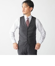 SHIPS: LORO PIANA FABRIC オーストラリス 無地 ベスト