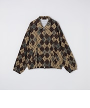 NOMARHYTHM TEXTILE: ARGYLE BLOUSON
