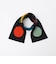 JO GORDON: Small Multicolour spot scarf