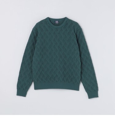 〈MADE IN JAPAN〉Amossa(R) ジャカード ニット