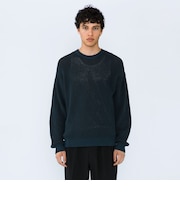 City Ambient Products: 2トーン ワッフル クルーネック ニット