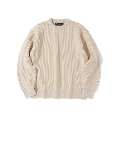 Southwick: Gate Label ウール シルク クルーネック ニット