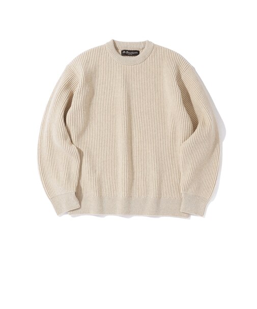 Southwick: Gate Label ウール シルク クルーネック ニット