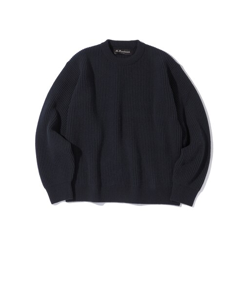 Southwick: Gate Label ウール シルク クルーネック ニット