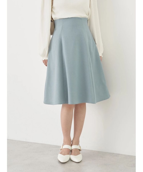 あーちゃん様】Rêve de MIYACO フレアスカート オリーブグリーン