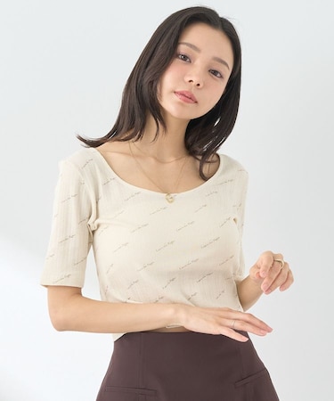 メッセージロゴコンパクトプルオーバー