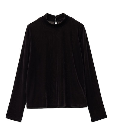 シアーベロアプルオーバー