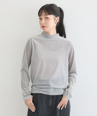シアーベロアプルオーバー