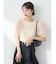 袖シアーレースプルオーバー