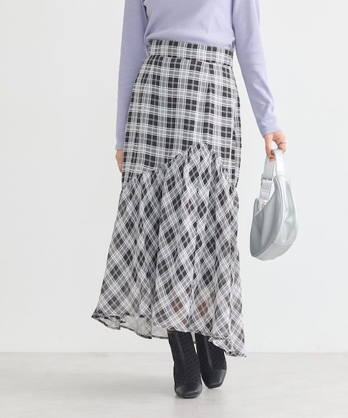 イレヘムチェックスカート