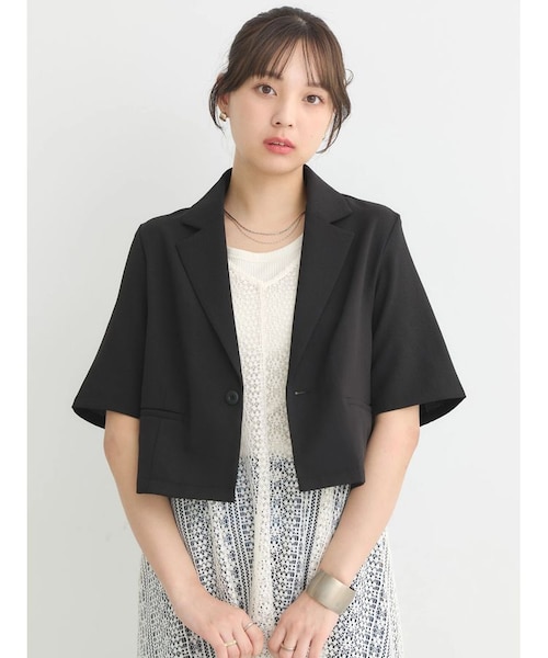 【新品・未使用】alors Paris アローパリ　ショート　シャケット ショートジャケット｜アースミュージックアンドエコロジー