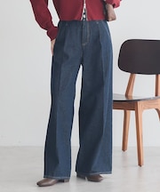 ハイウエストデニムパンツ