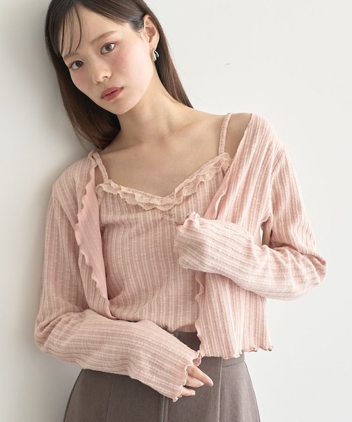 SET2点メローボレロ＋フリルキャミソール