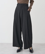 ウエストタブタックパンツ