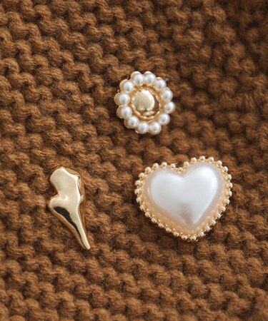 3ピースセットピンバッジ