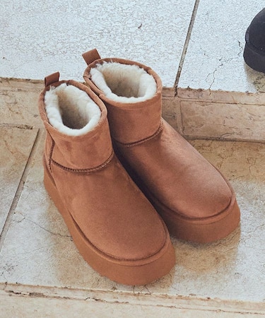 ORiental TRaffic ムートンタッチブーツ