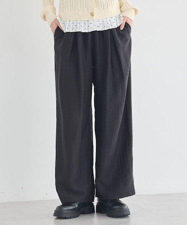 リラックスタックパンツ