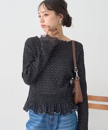 シャーリングメロープルオーバー