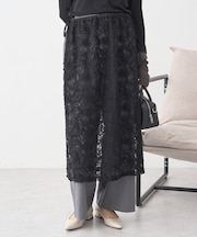モールレースラップスカート