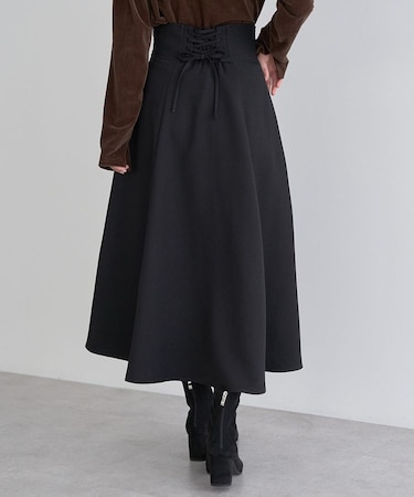 バックレースアップスカート