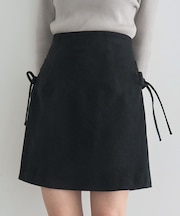 サイドレースアップミニスカート