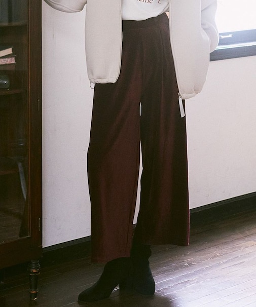 コーデュロイタックパンツ