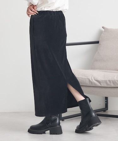 コーデュロイナロースカート