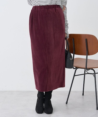 コーデュロイナロースカート