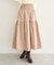 ウエストシャーリングティアードスカート
